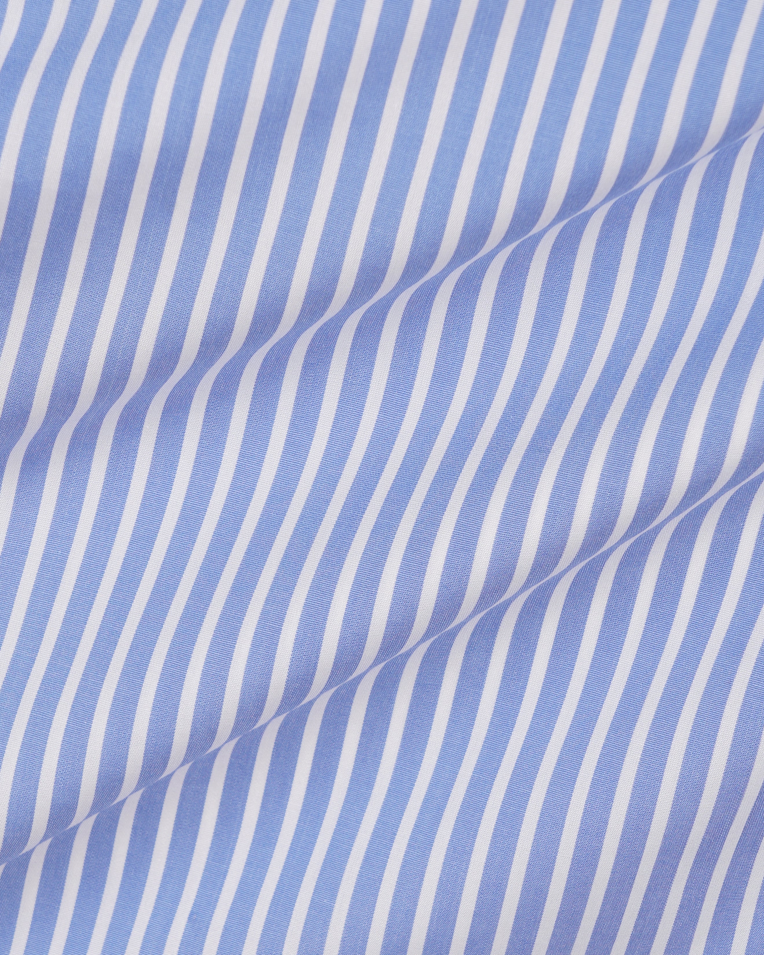 SRC Oversized Shirt - Blue Striped