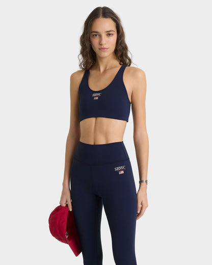 Nautical Legging - Navy