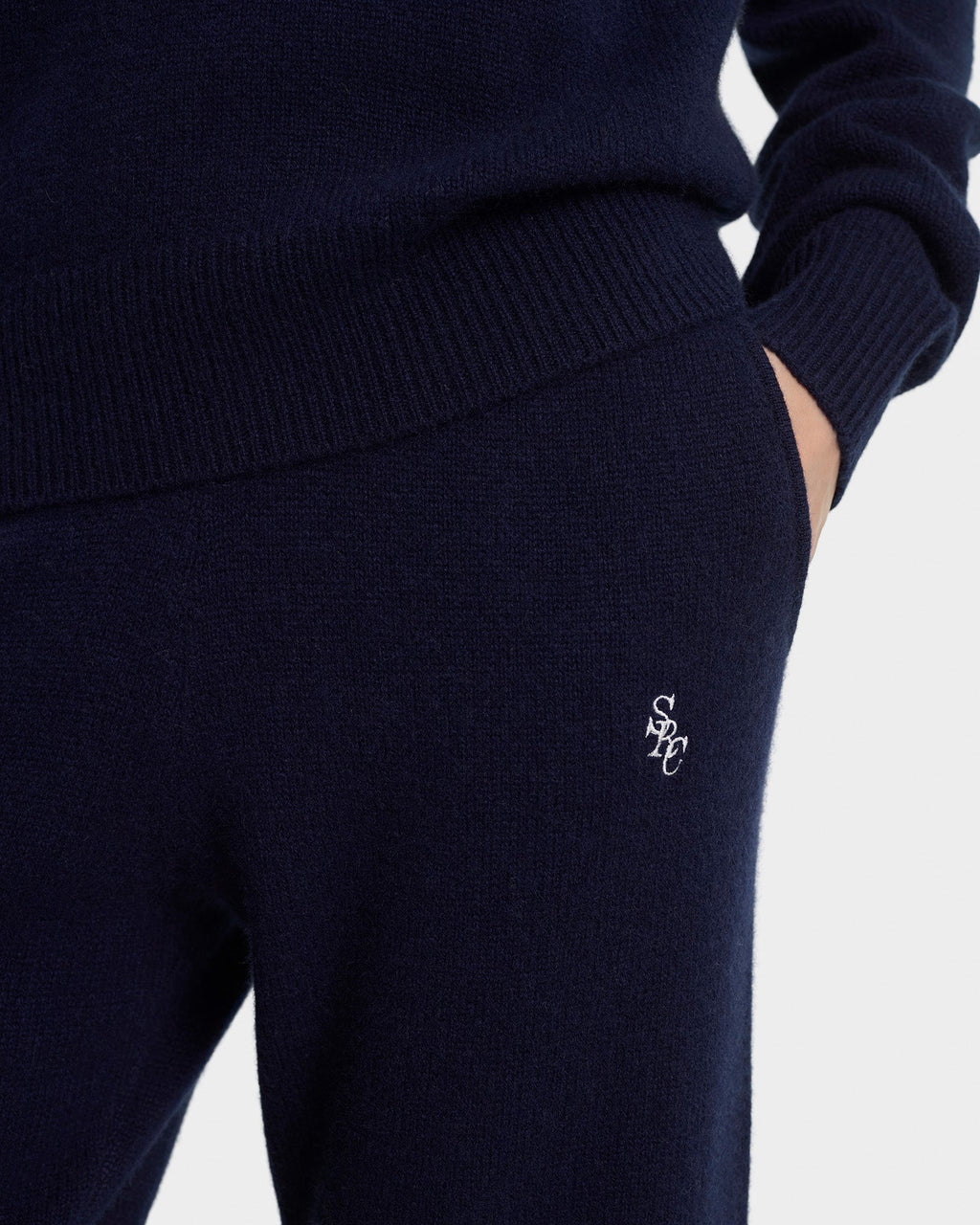 SRC Cashmere Trousers - Navy