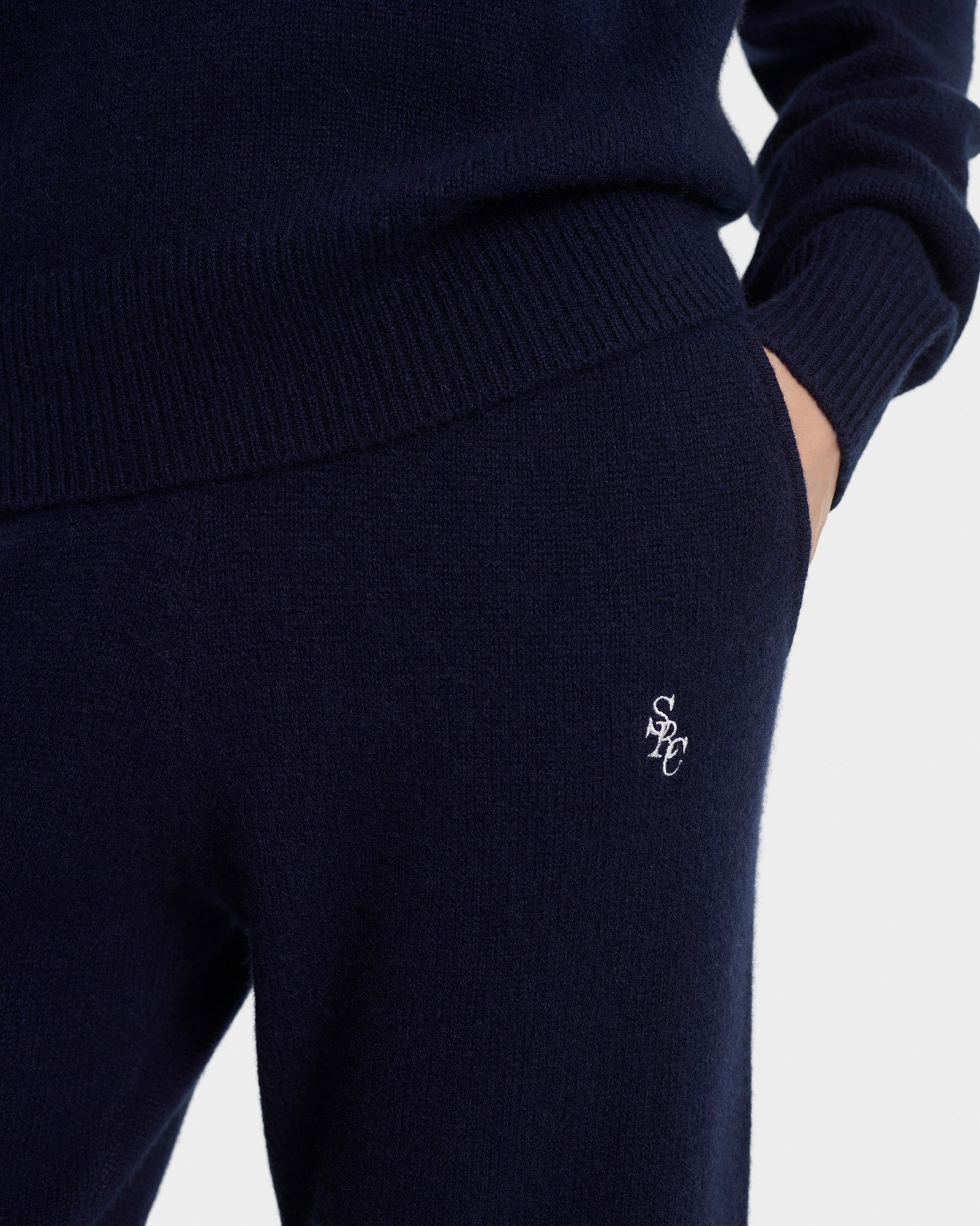 SRC Cashmere Trousers - Navy