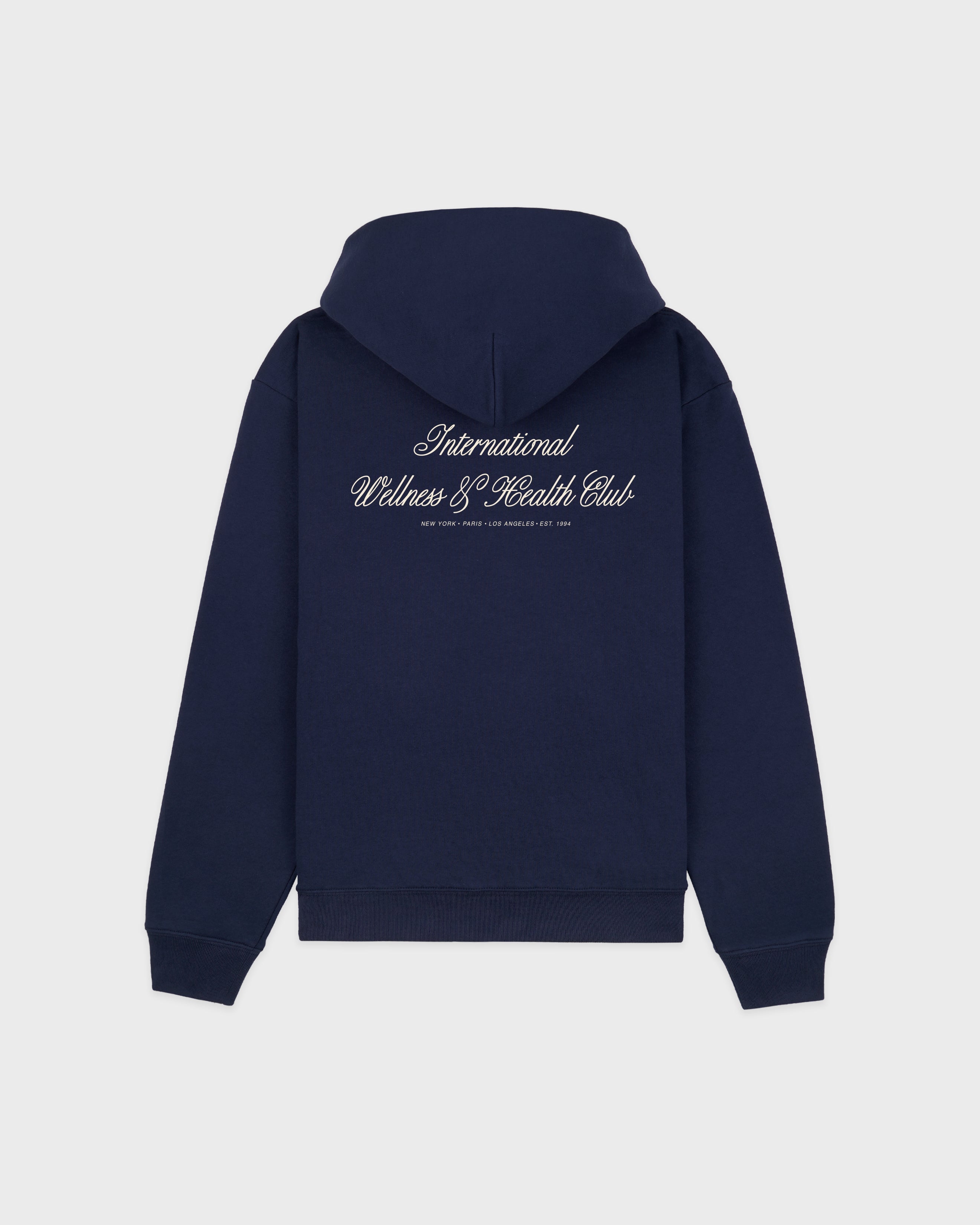 International Zip Hoodie - Navy