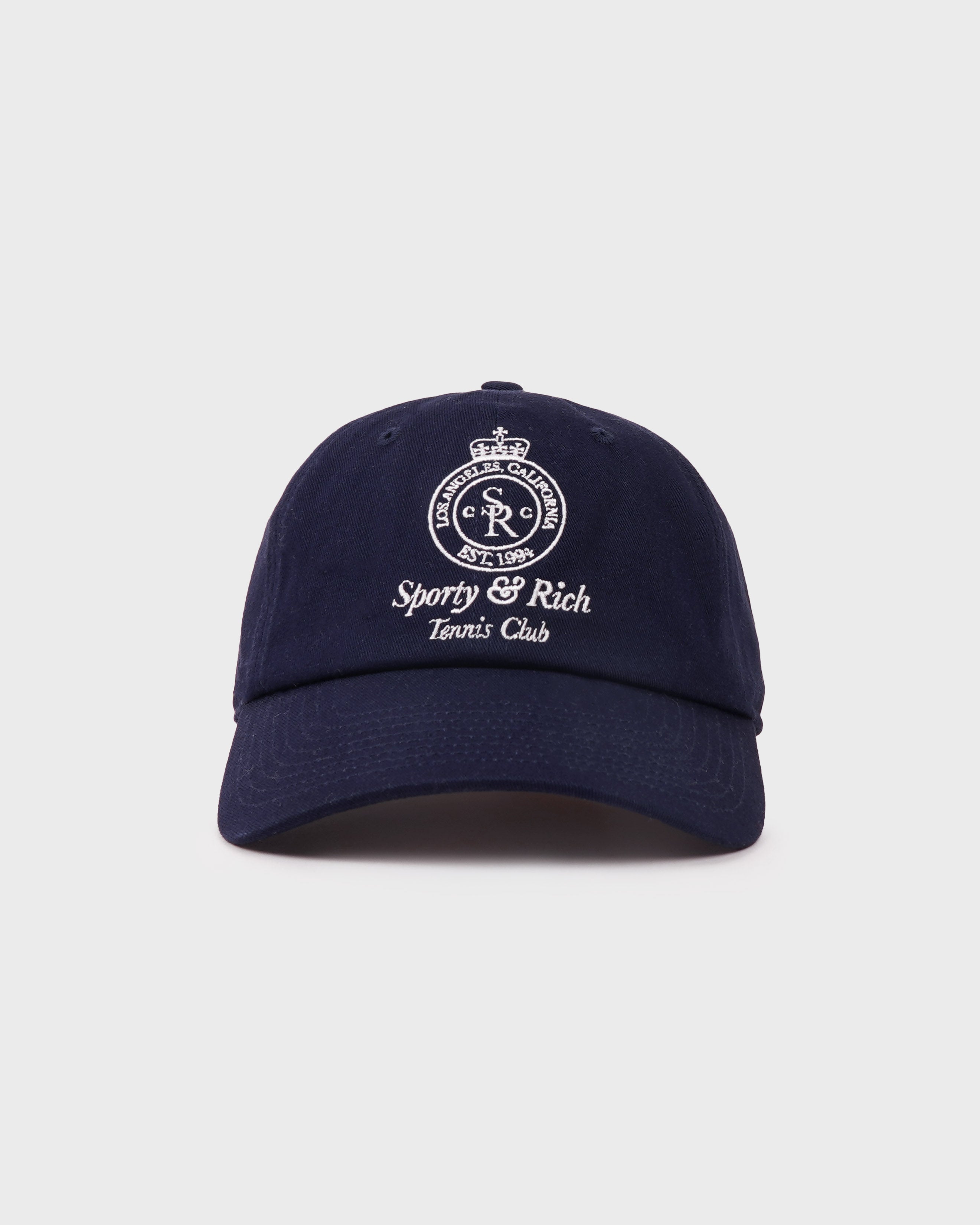 Crown Tennis Hat - Navy/White