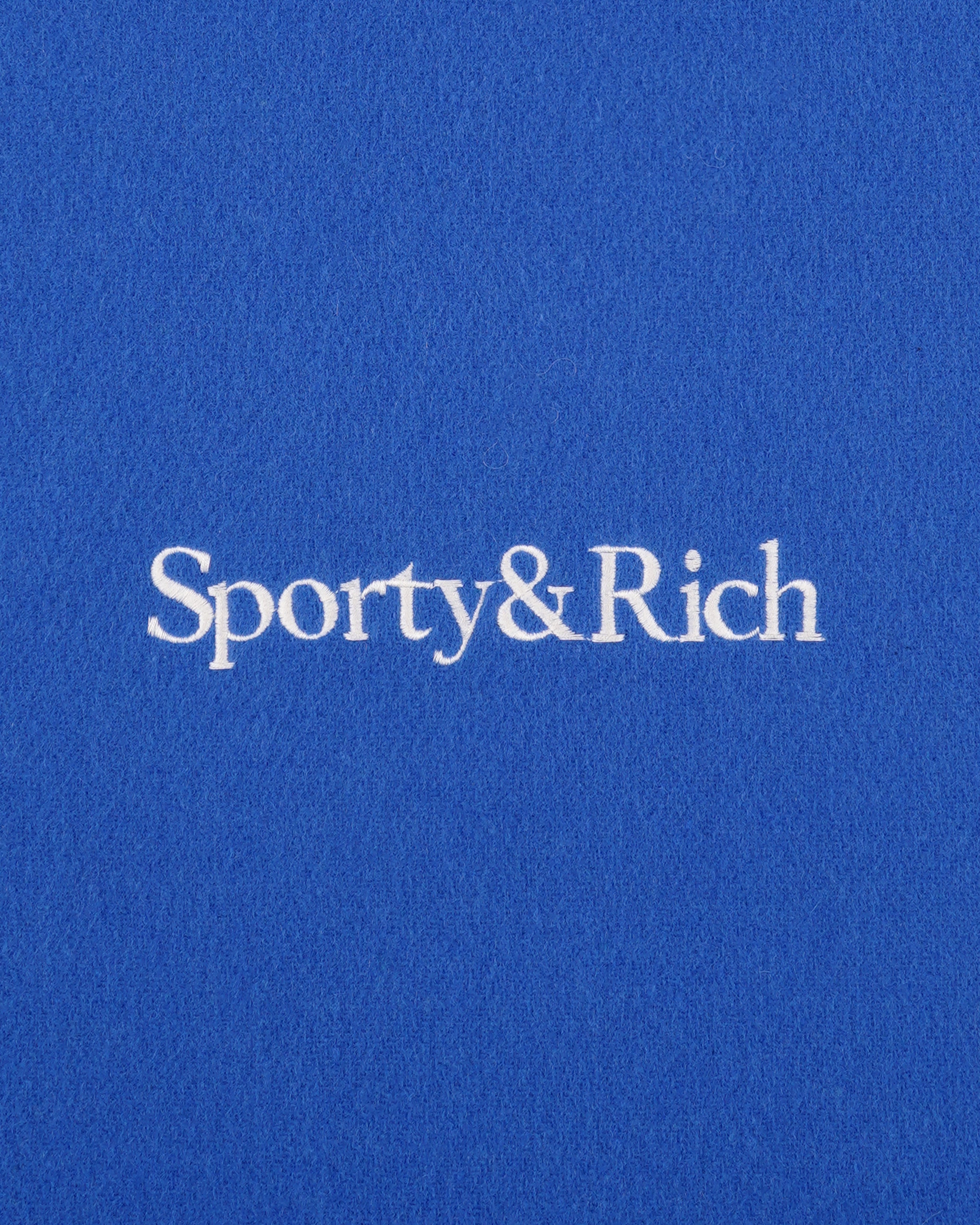 Serif Logo Scarf - Azure