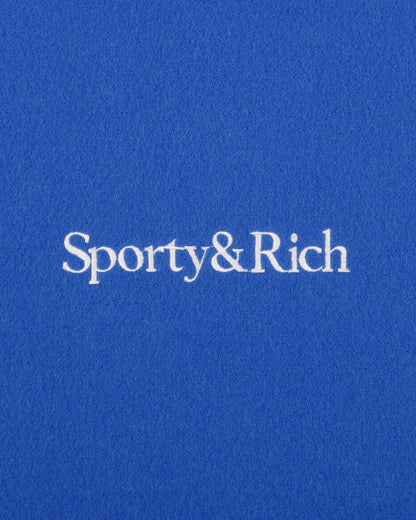 Serif Logo Scarf - Azure