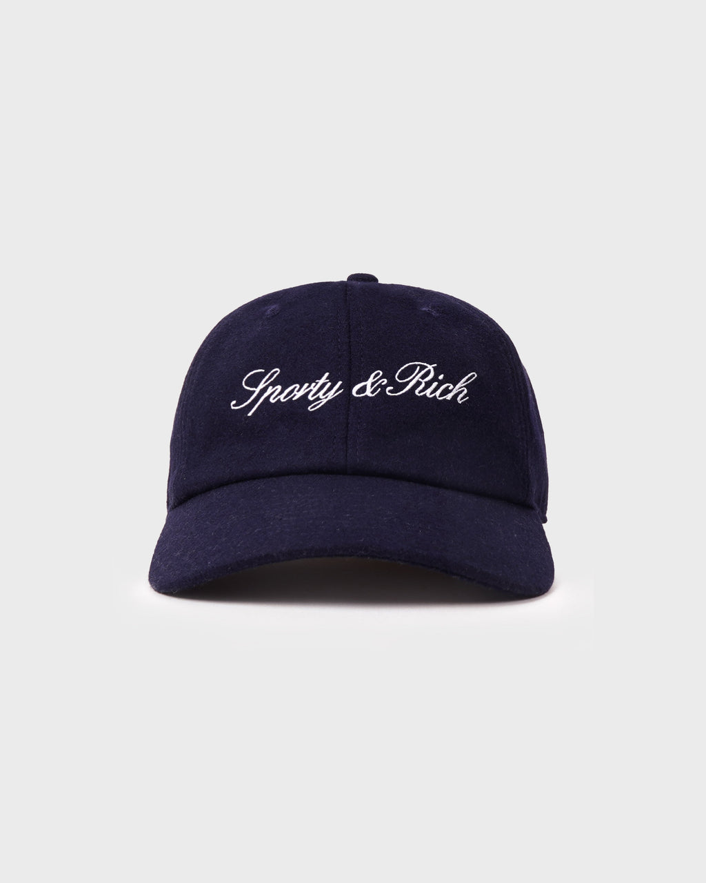 Signature Logo Wool Hat - Dark Navy