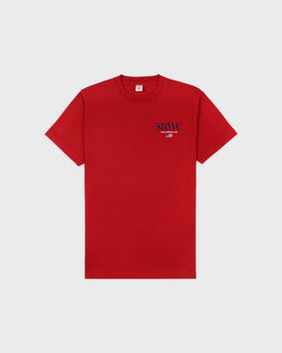 Nautical T-Shirt - Ruby/Navy