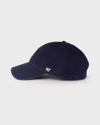 Yankees Serif Hat - Navy/White