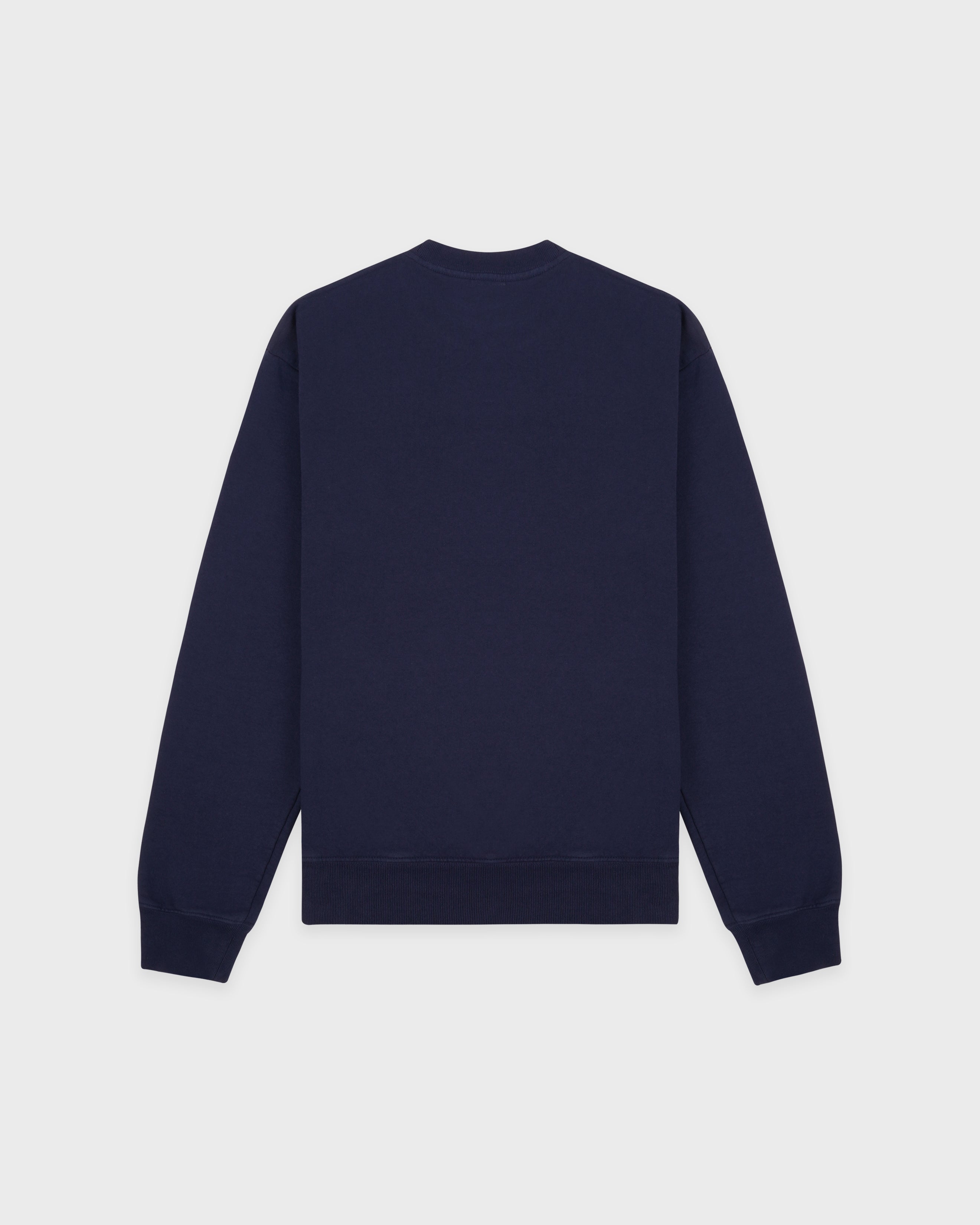 Nautical Embroidered Crewneck - Navy