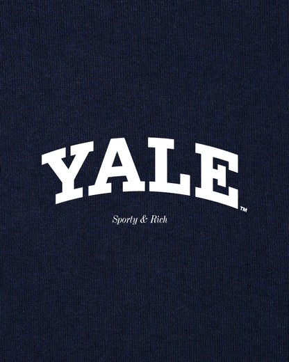 Yale Classic T-shirt - Navy/White