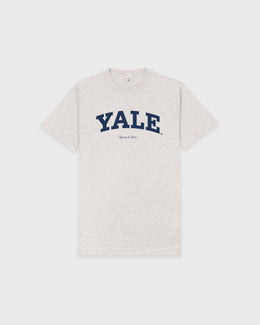 Yale Classic T-shirt - Heather Gray/Navy