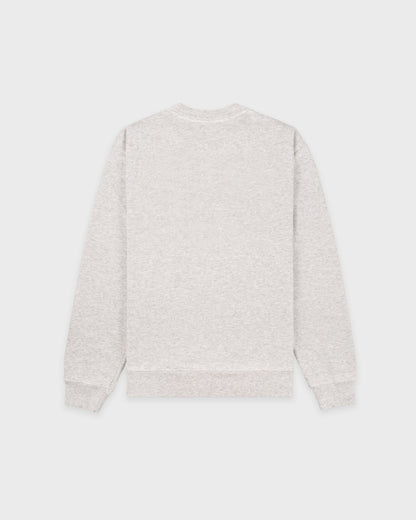 Nautical Embroidered Crewneck - Heather Gray