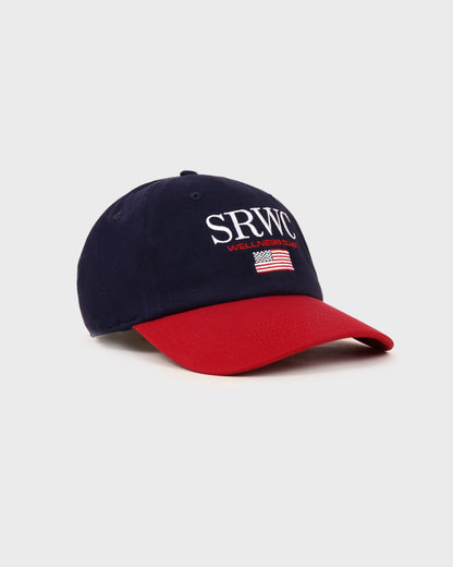 Nautical Hat - Navy/Ruby/White