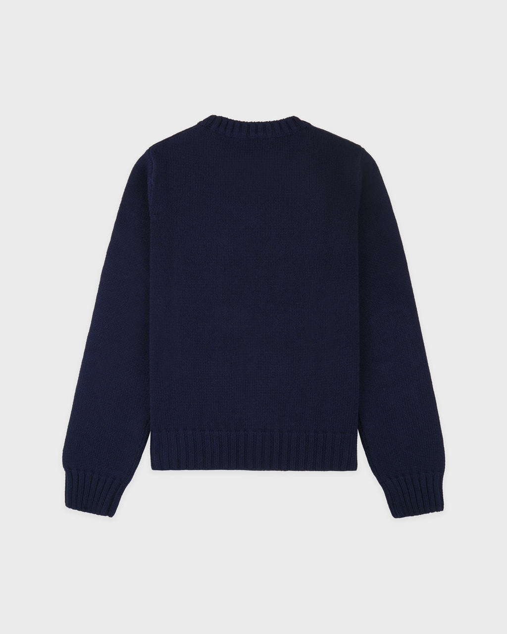 Horse Knitted Sweater - Navy