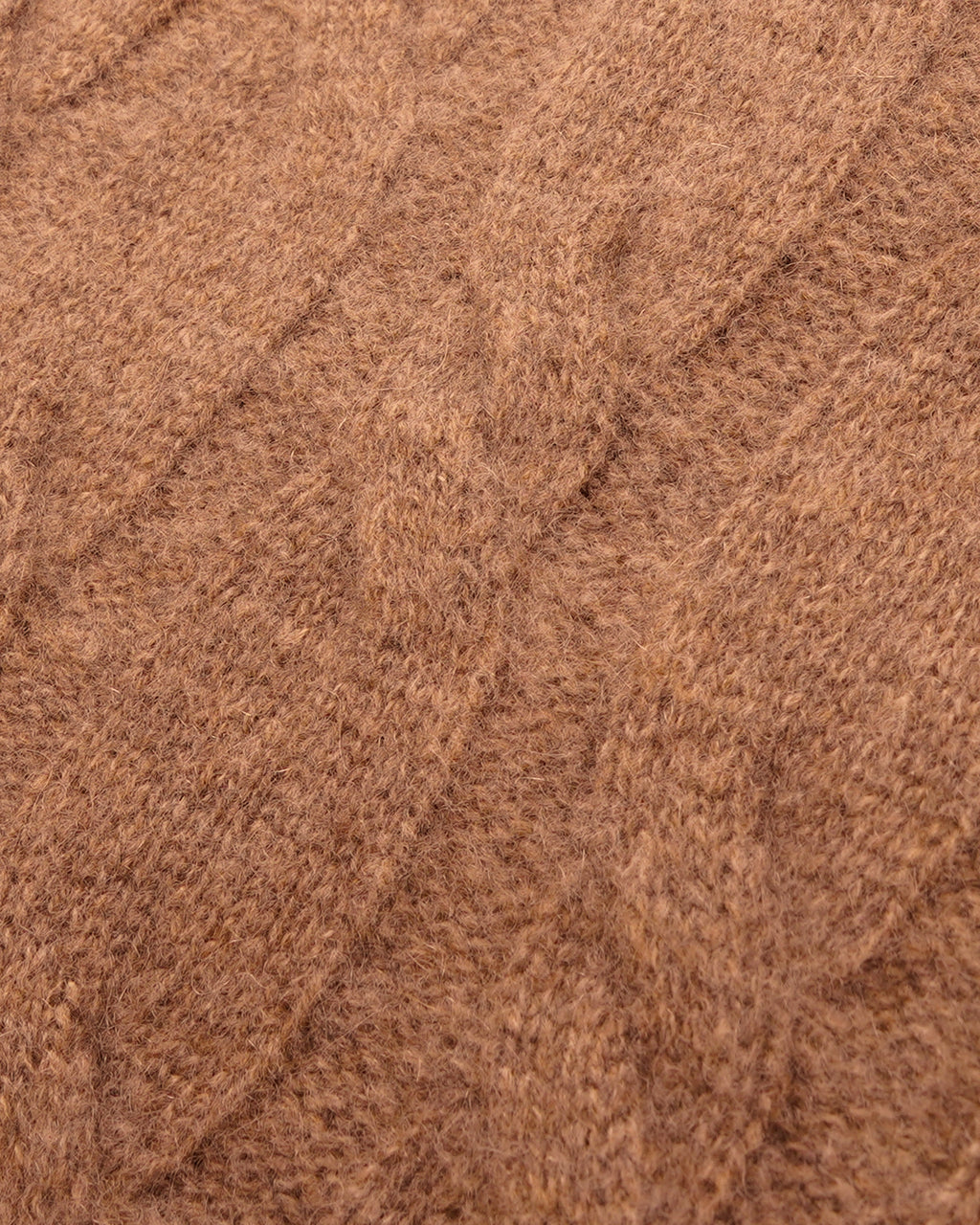 SRC Cableknit Cashmere Cardigan - Camel