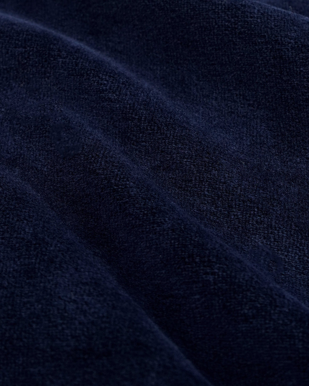 Crown Tennis Velour Short - Navy/Ecru