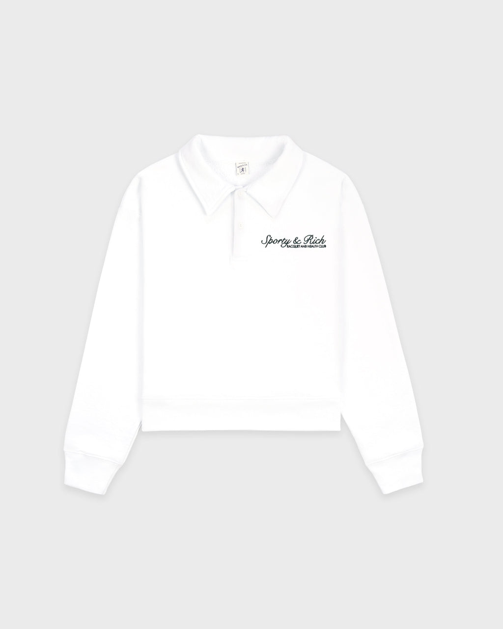 Syracuse Embroidered Polo - White/Forest