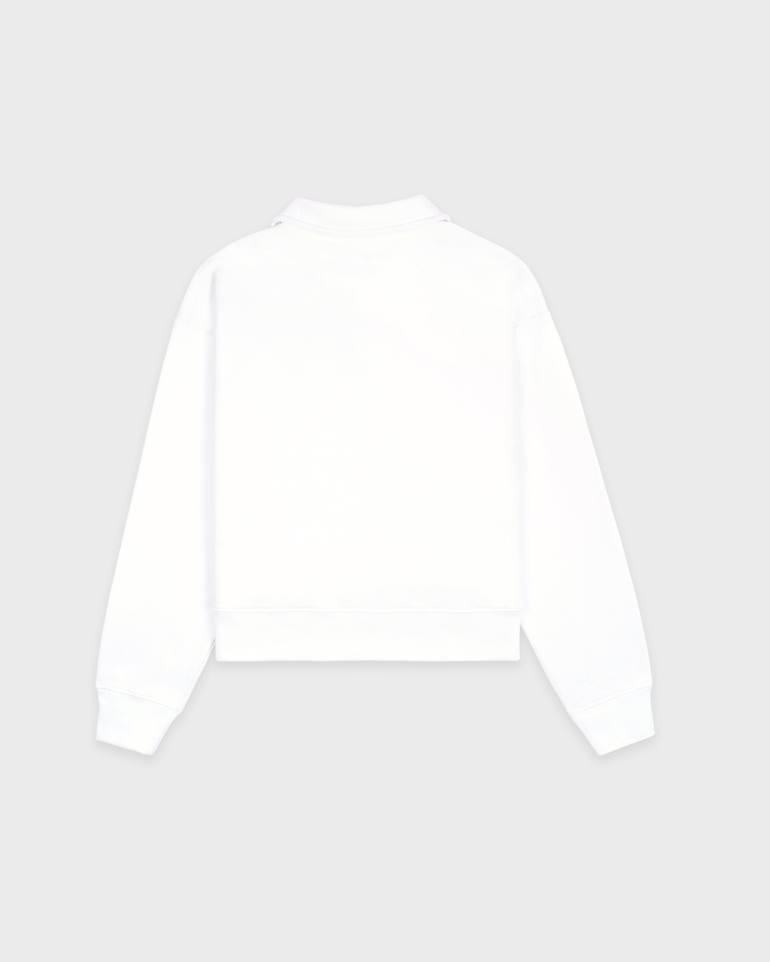 Syracuse Embroidered Polo - White/Forest