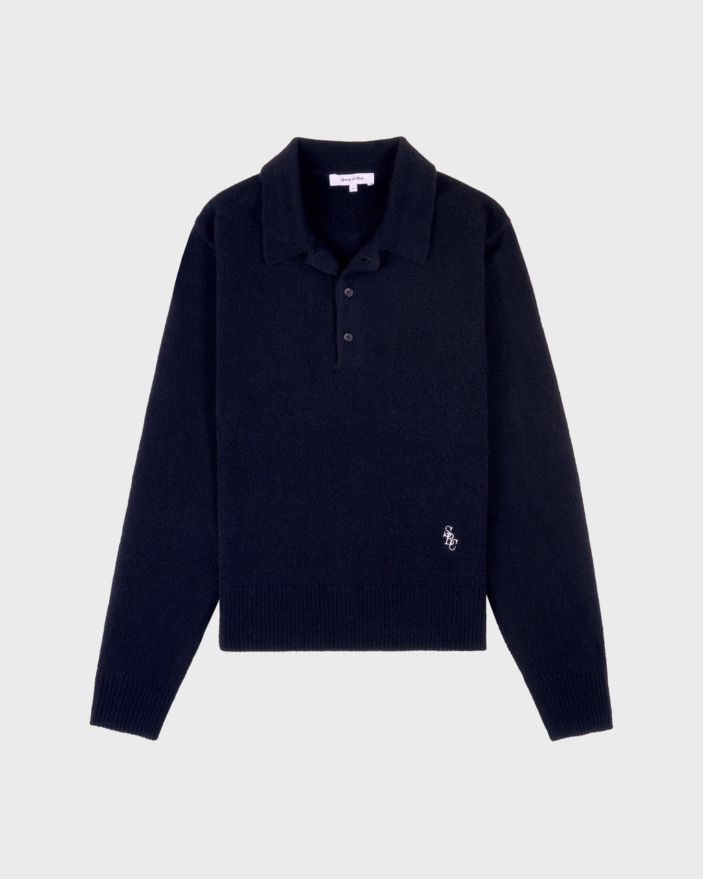 SRC Cashmere Polo - Navy