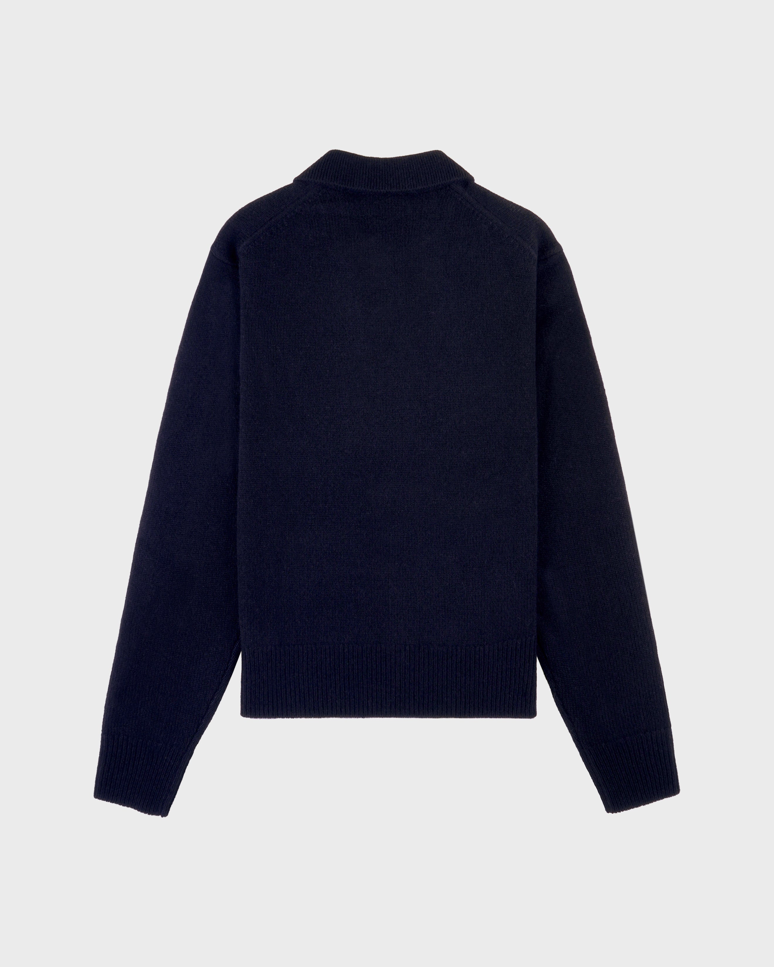 SRC Cashmere Polo - Navy