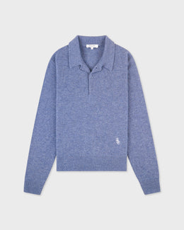 SRC Cashmere Polo - Colony Blue