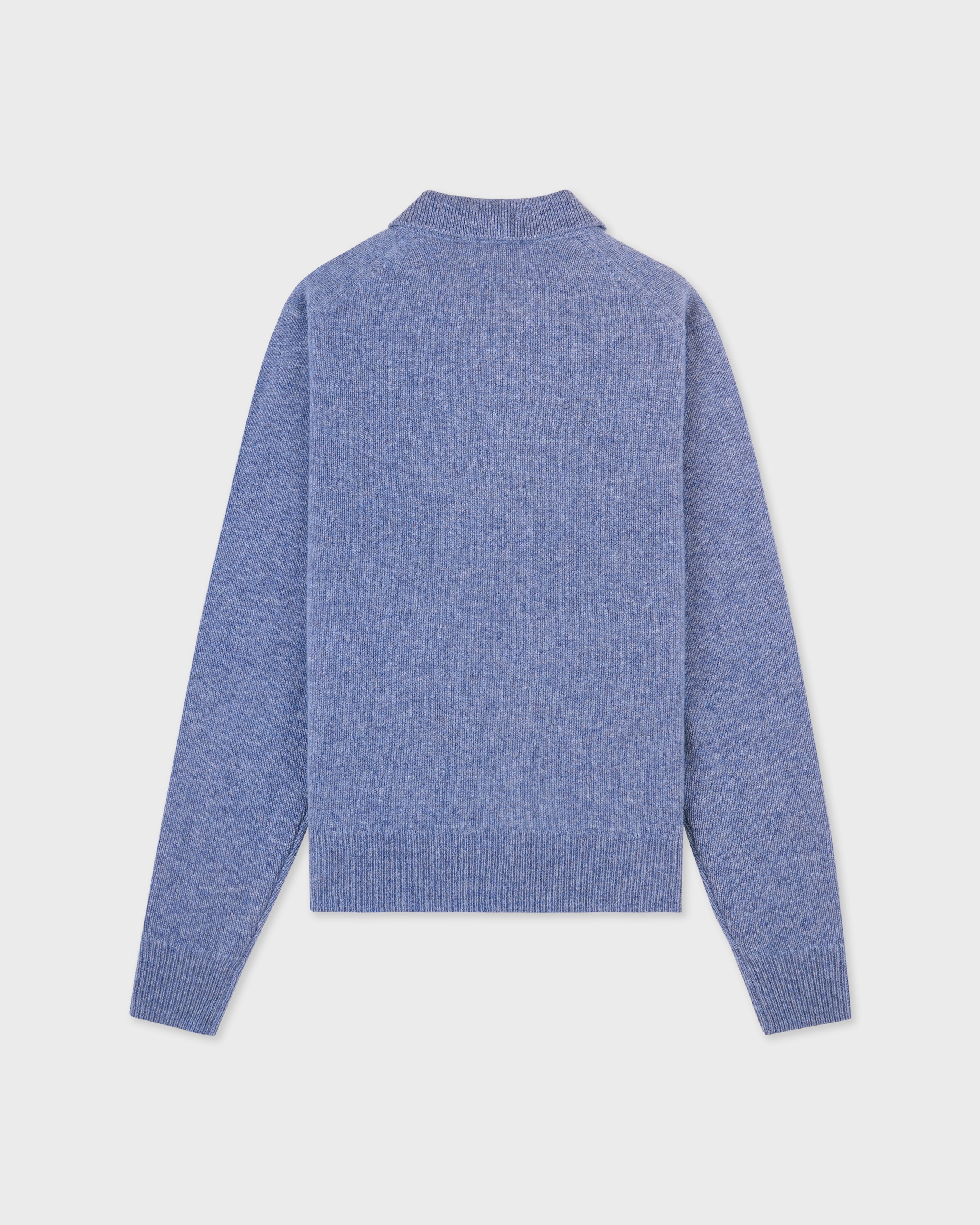 SRC Cashmere Polo - Colony Blue