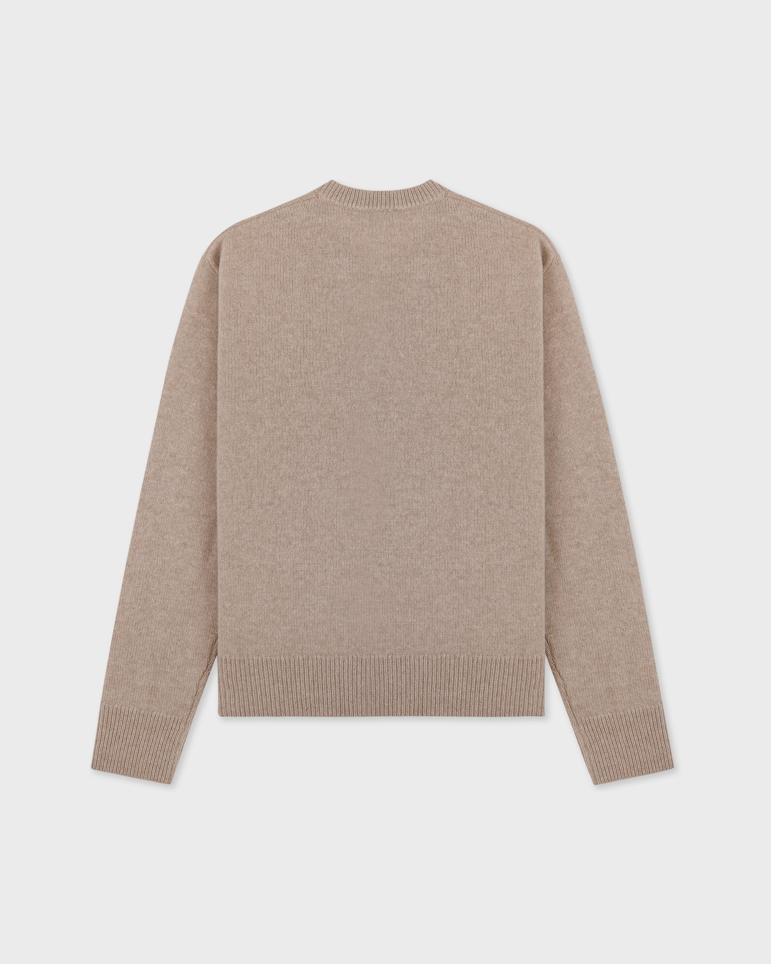 SRC Cashmere V-Neck Sweater - Tapioca