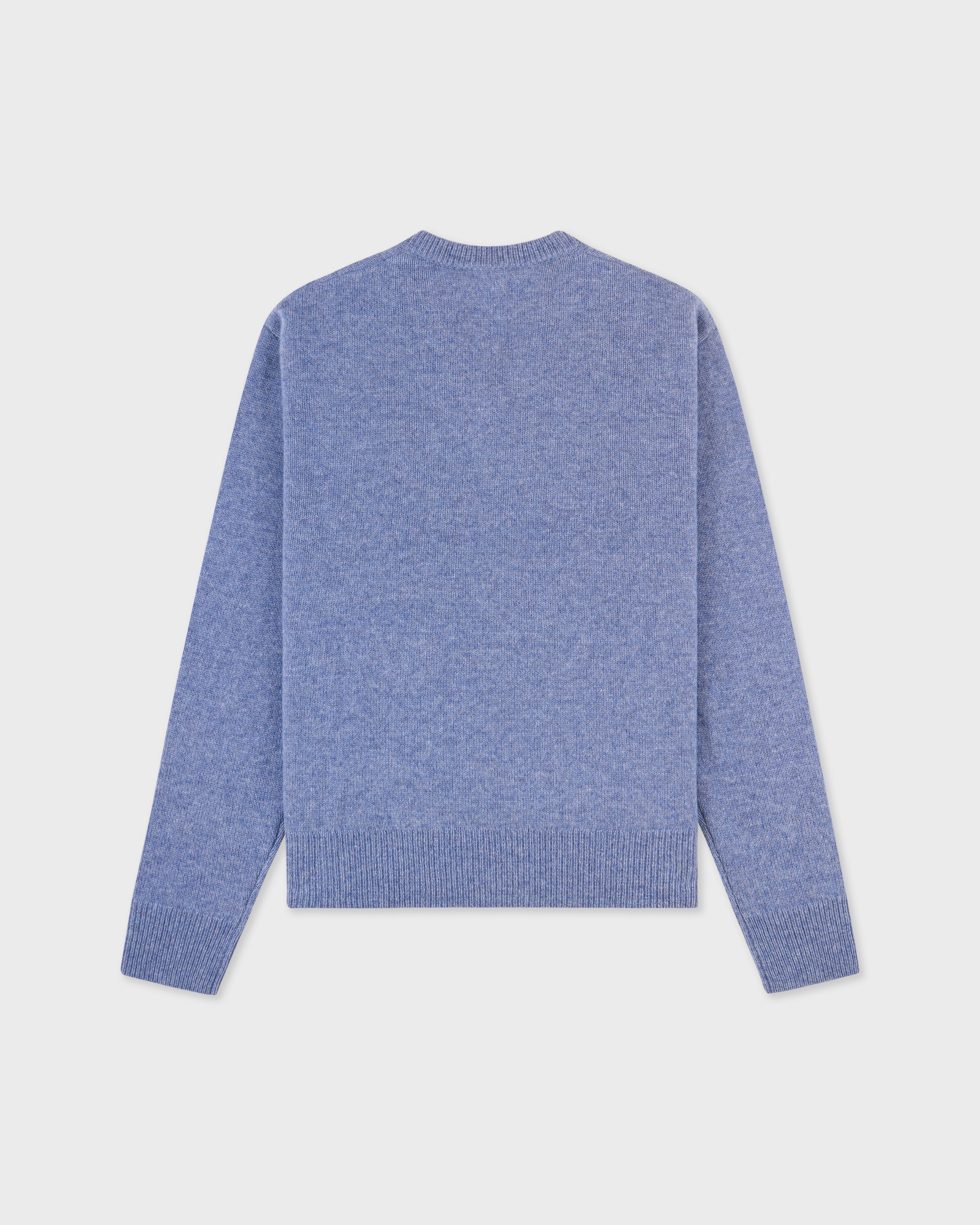 SRC Cashmere V-Neck Sweater - Colony Blue