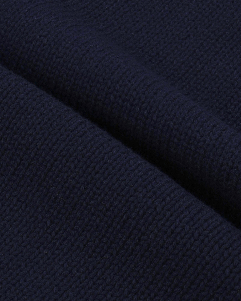Vendome Knitted Sweater - Navy/Ecru