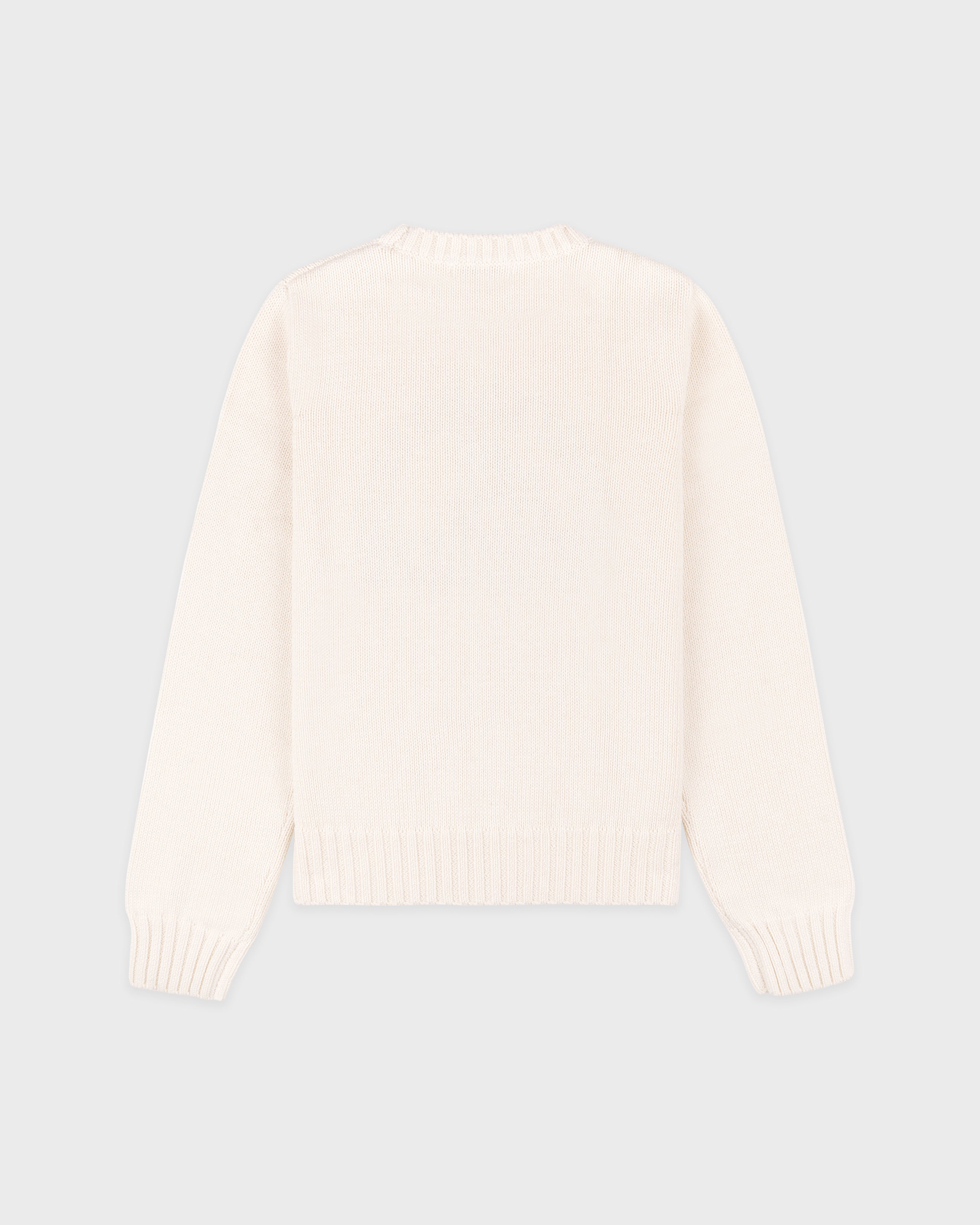 Vendome Knitted Sweater - Ecru/Navy
