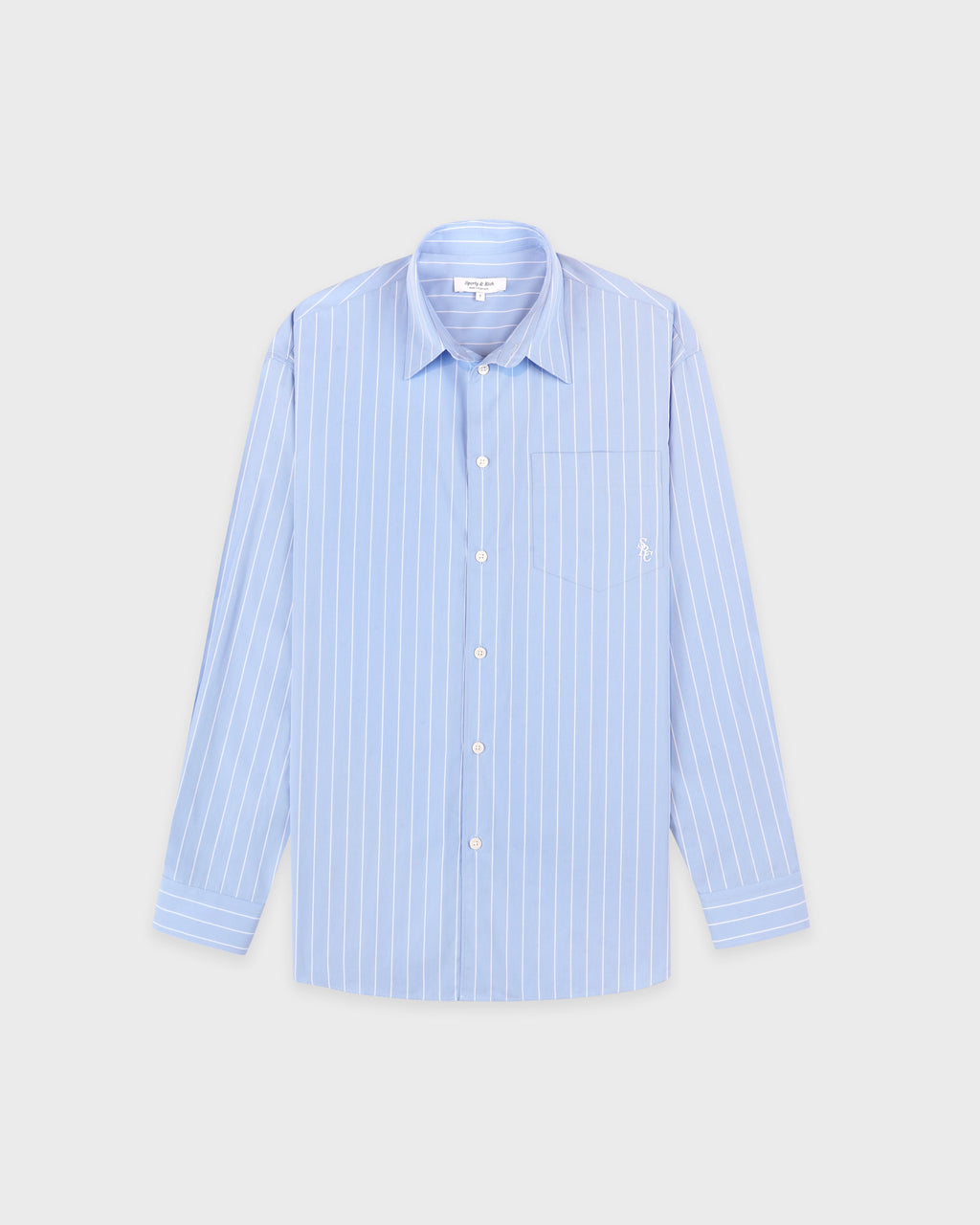 SRC Oversized Shirt - Blue Stripe