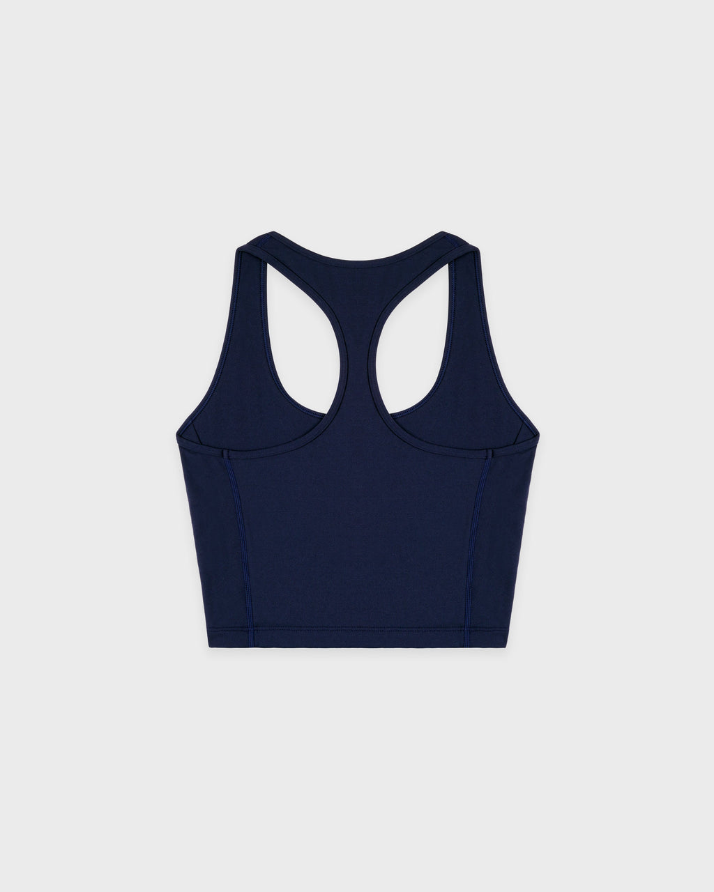 Serif Logo Sports Tank - Navy/White