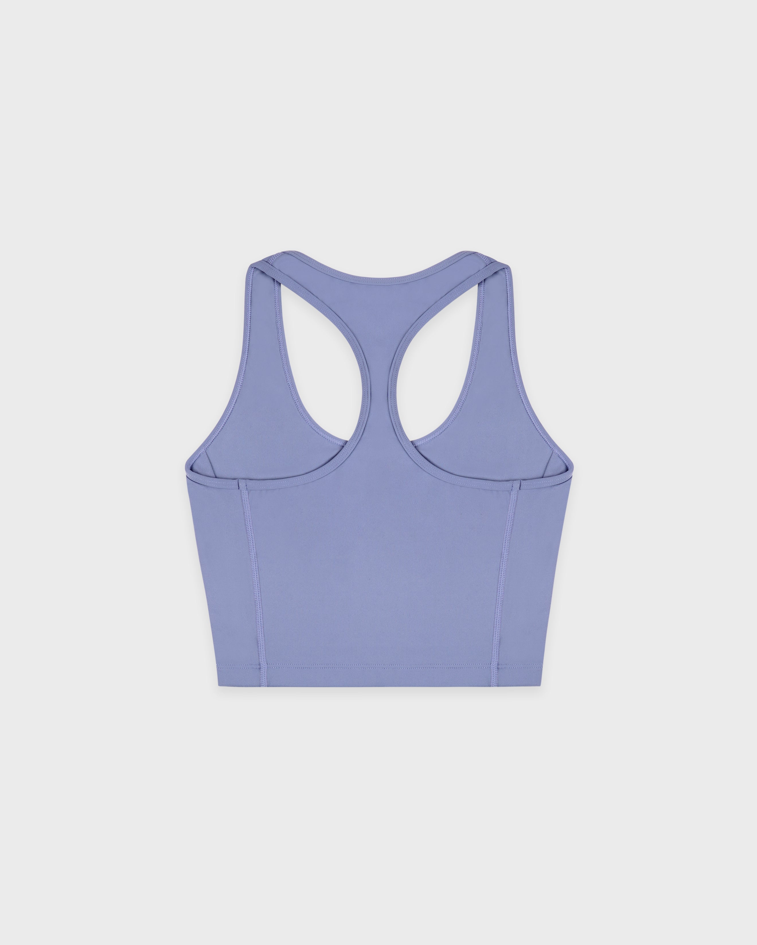 Serif Logo Sports Tank - Colony Blue