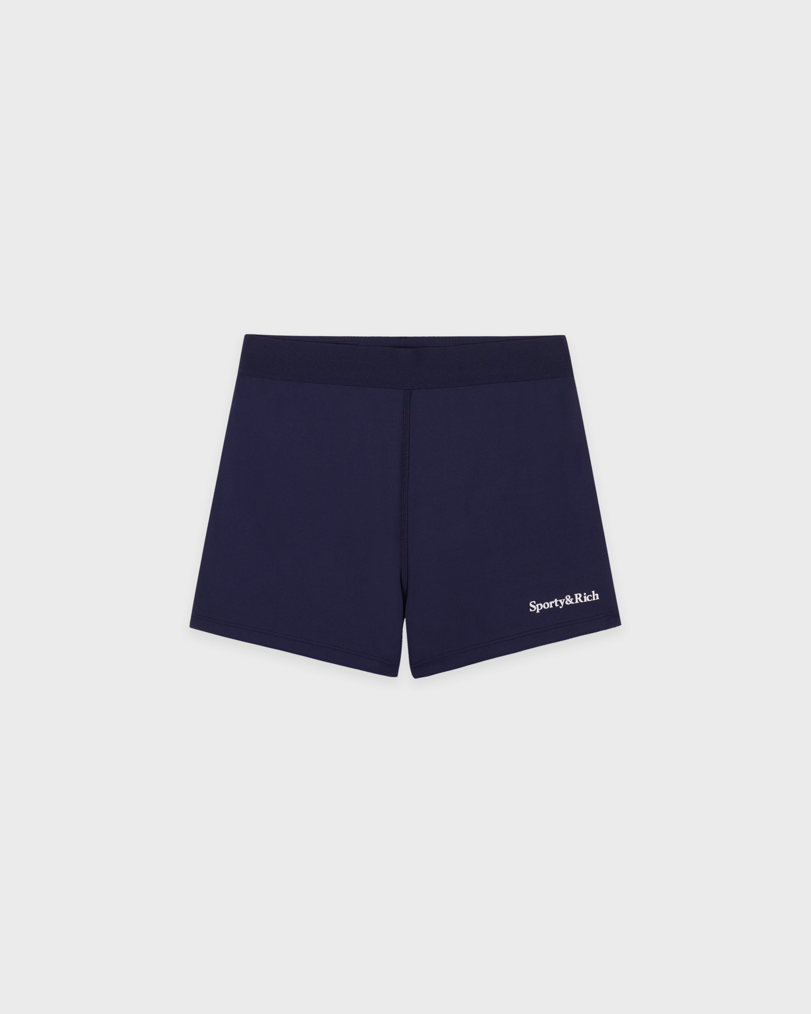 Serif Logo Active Short - Navy/White