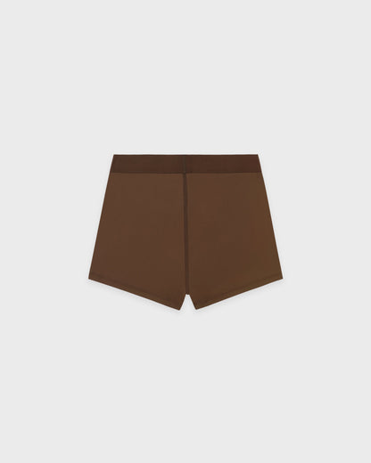 Serif Logo Active Short - Toffee/White