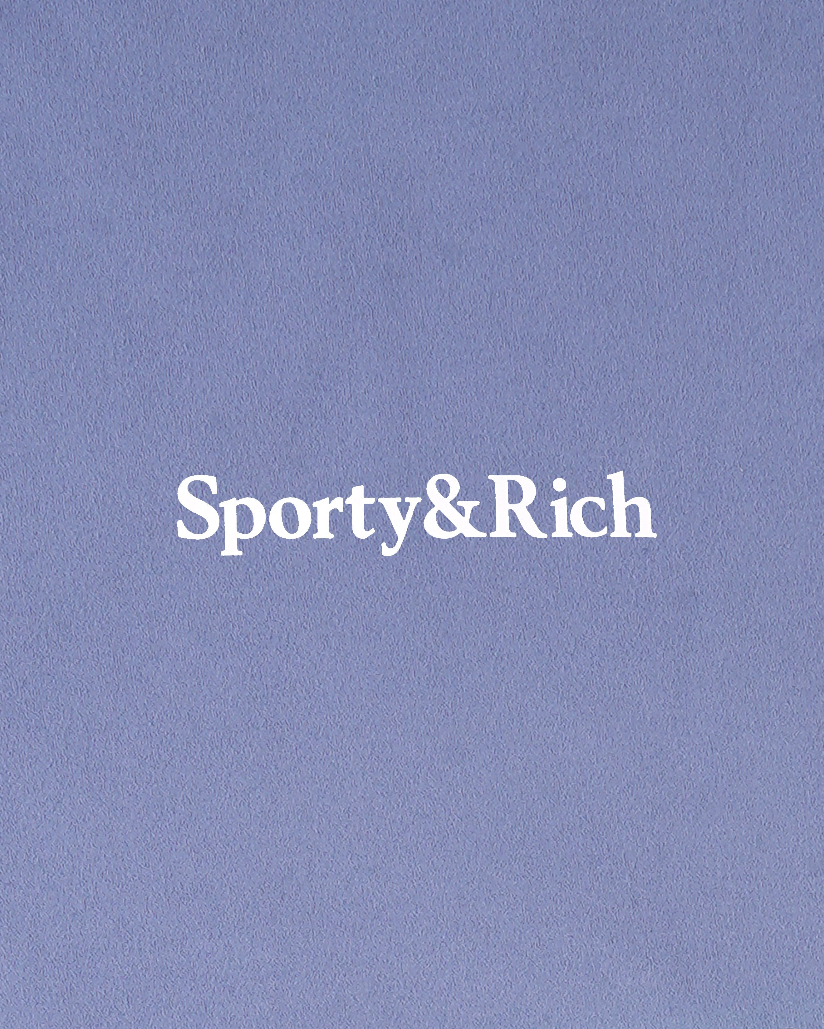 Serif Logo Legging - Colony Blue/White