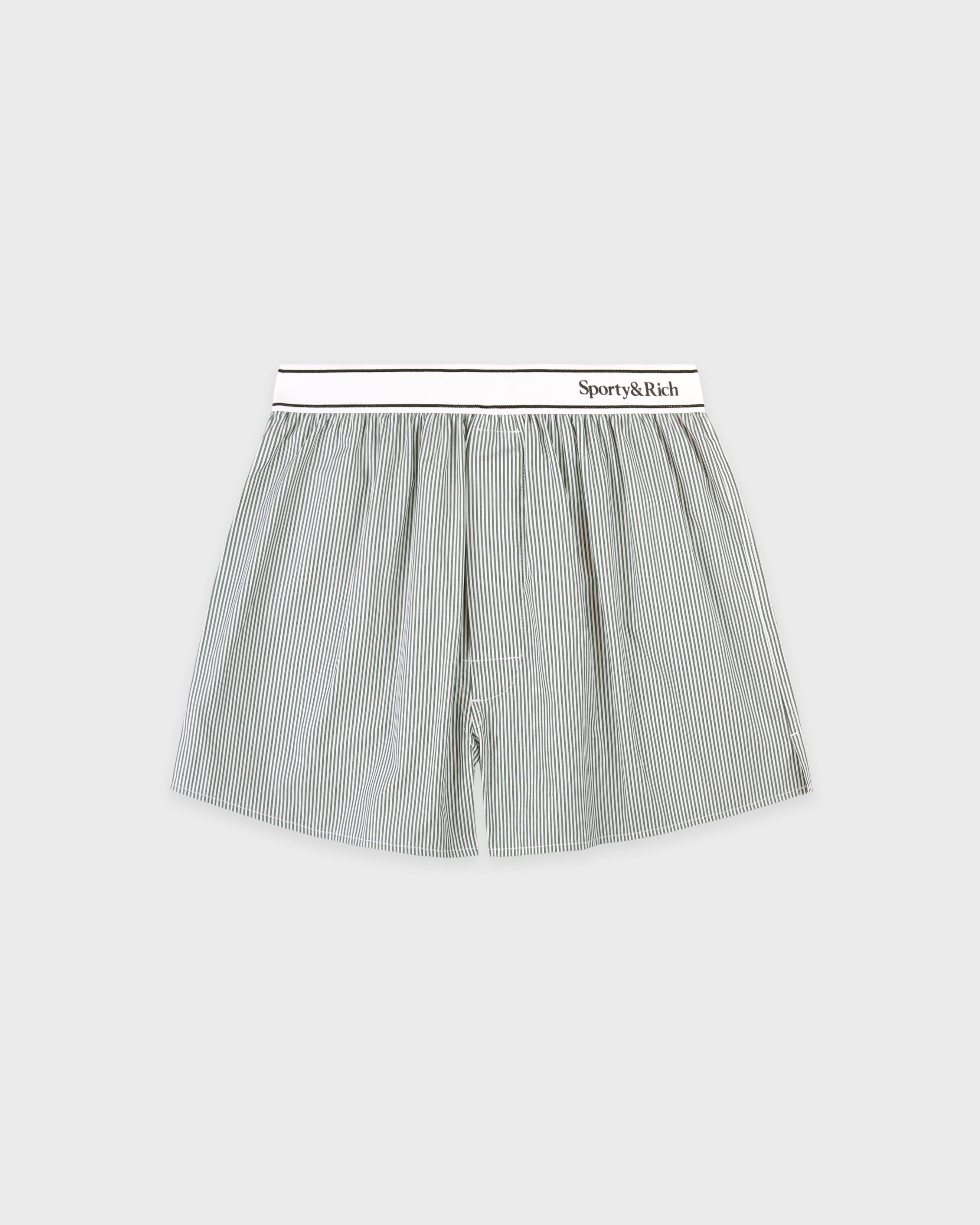 Serif Logo Boxer - Forest striped