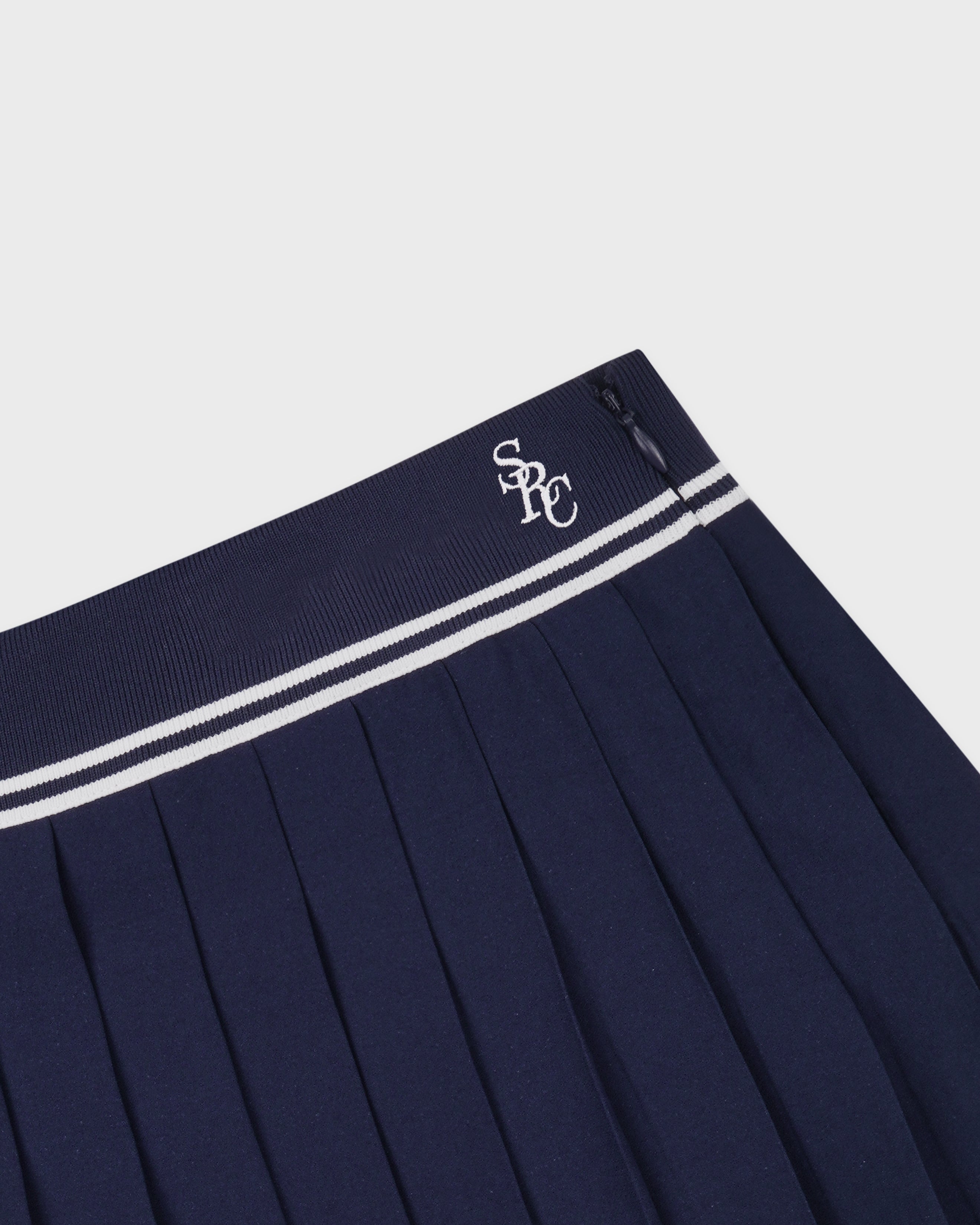 SRC Abigail Skirt - Navy/Ecru
