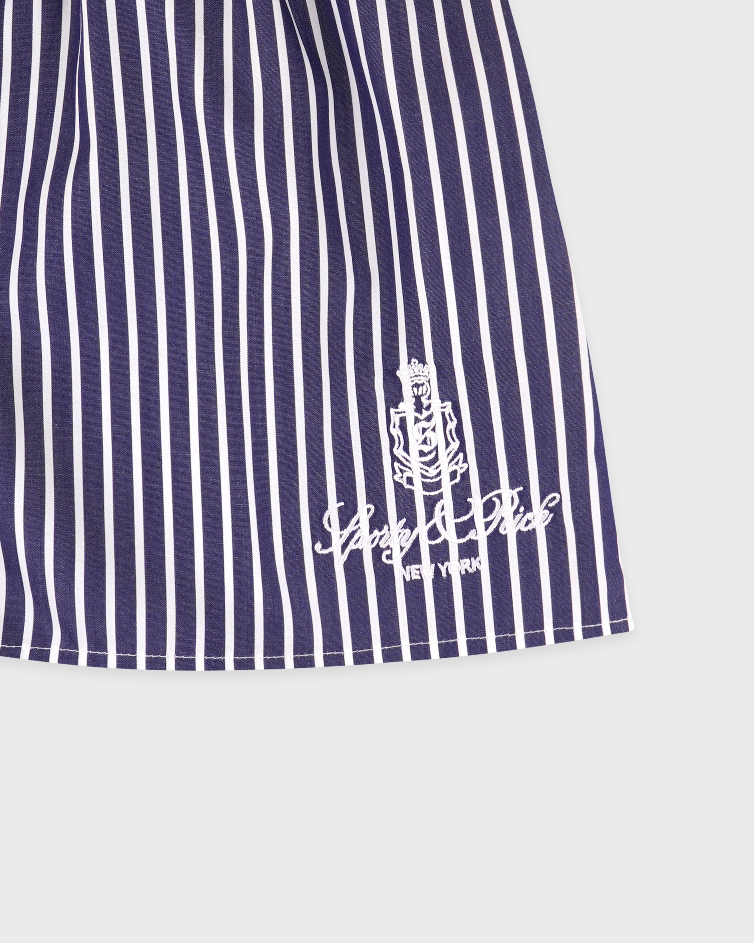 Vendome Mini Boxer - Blue Striped