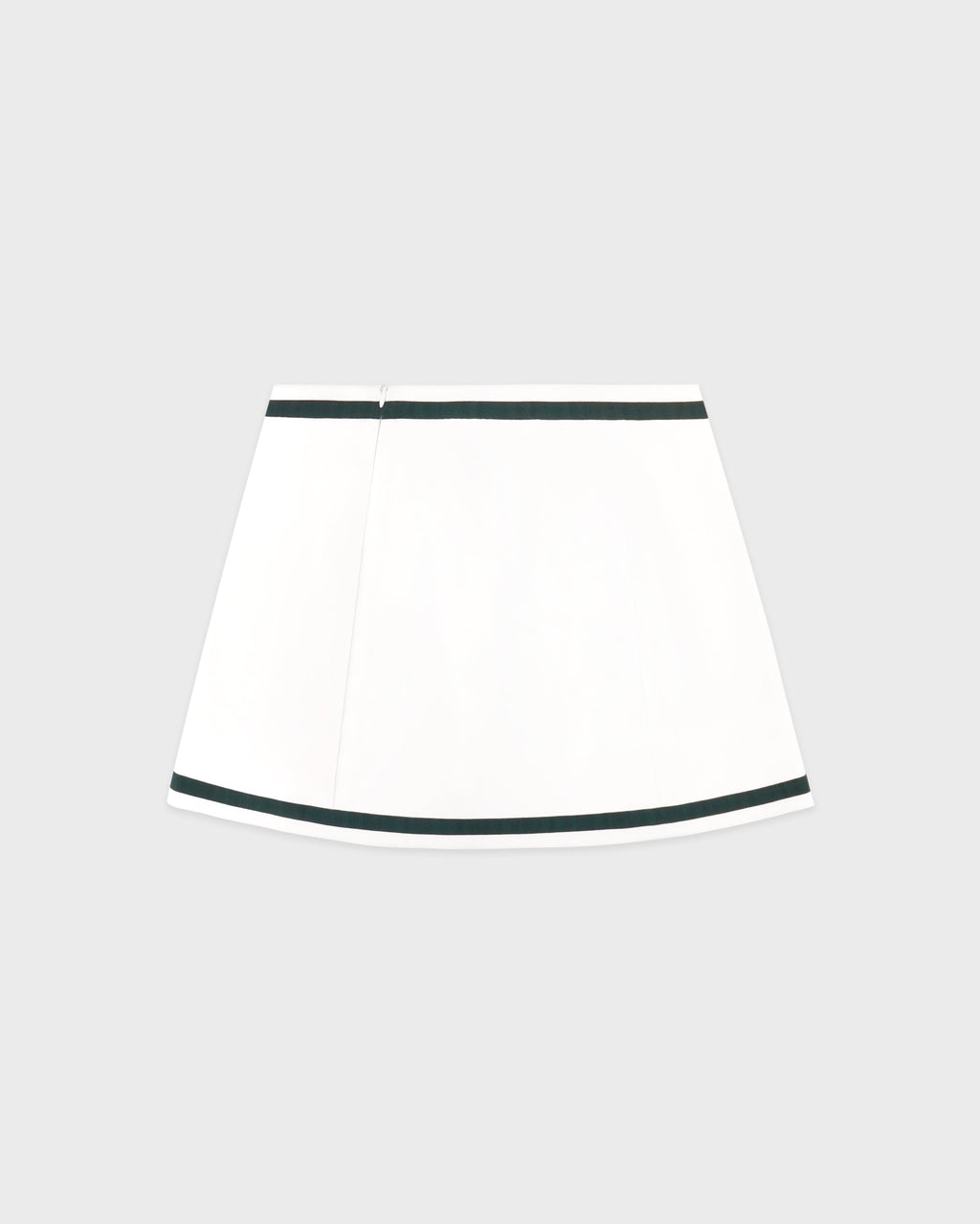 Serif Logo Mila Skirt - White/Forest