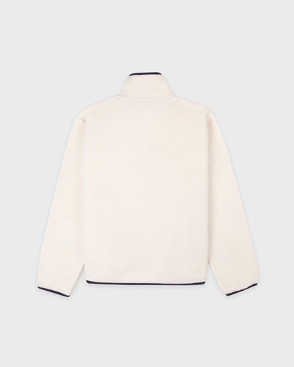 Nautical Polar Quarter Zip - Ecru