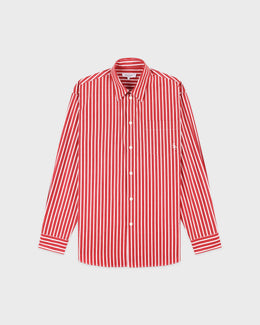 SRC Oversized Shirt - Ruby Stripe