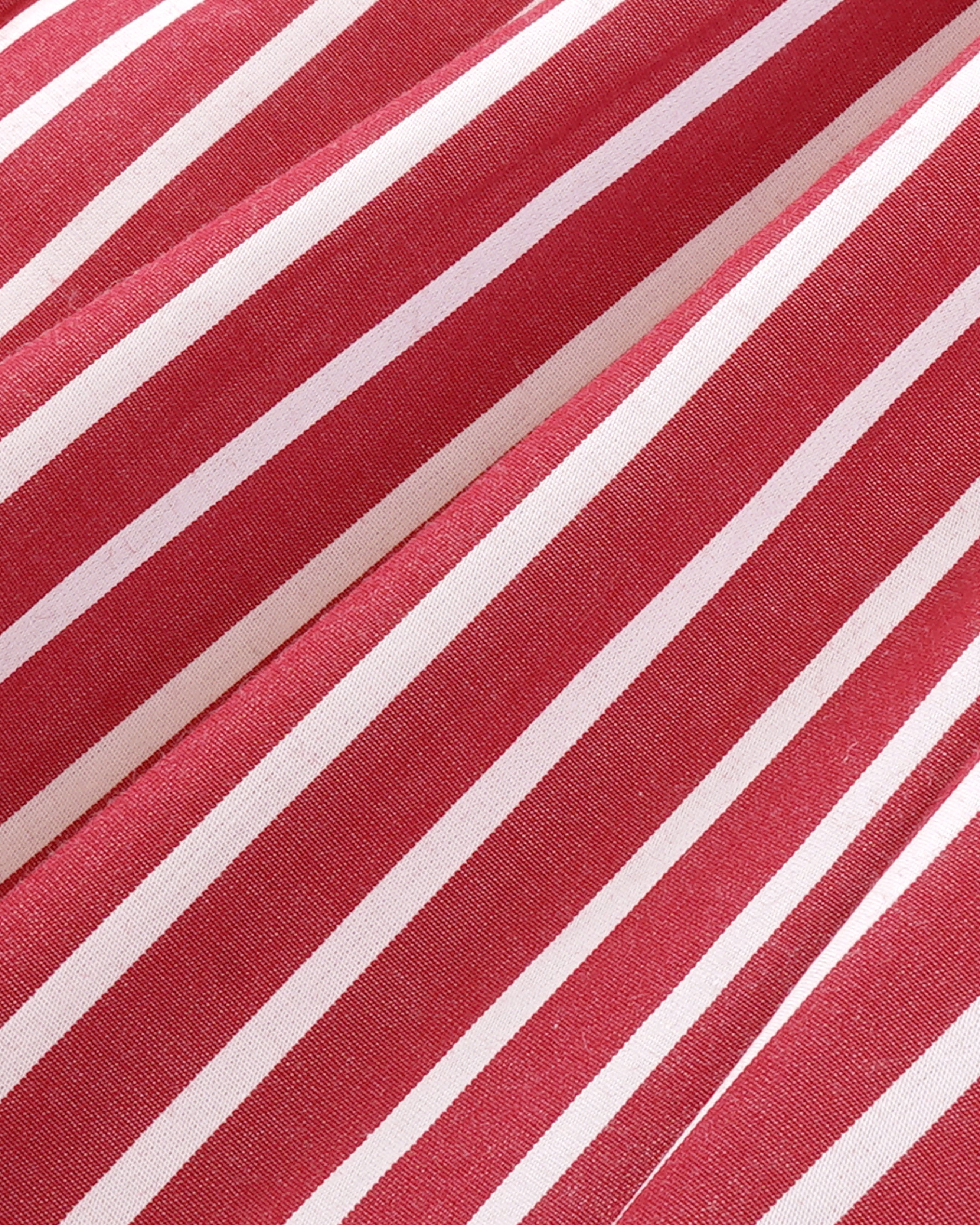 SRC Oversized Shirt - Ruby Stripe