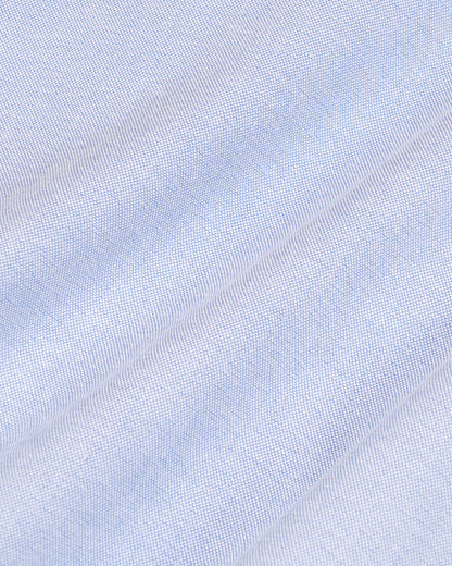 Nautical Oversized Oxford Shirt - Blue