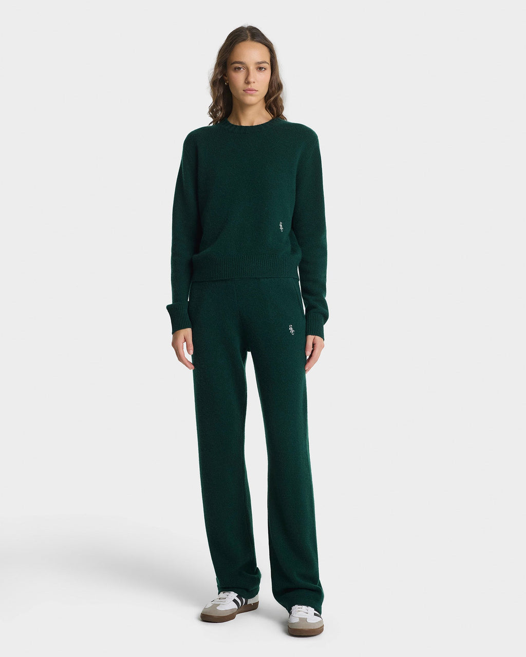 SRC Cashmere Trousers - Forest