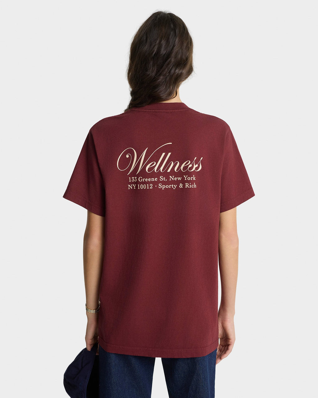 Soho T-Shirt - Merlot/Cream