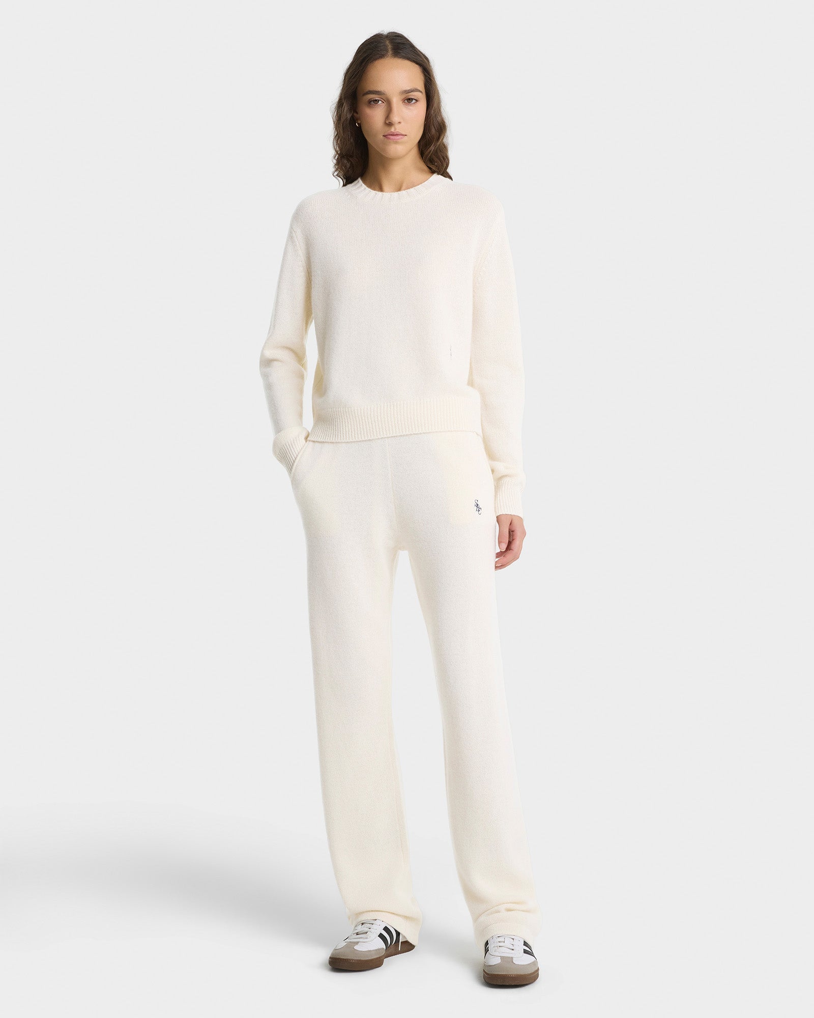 SRC Cashmere Trousers - Ecru