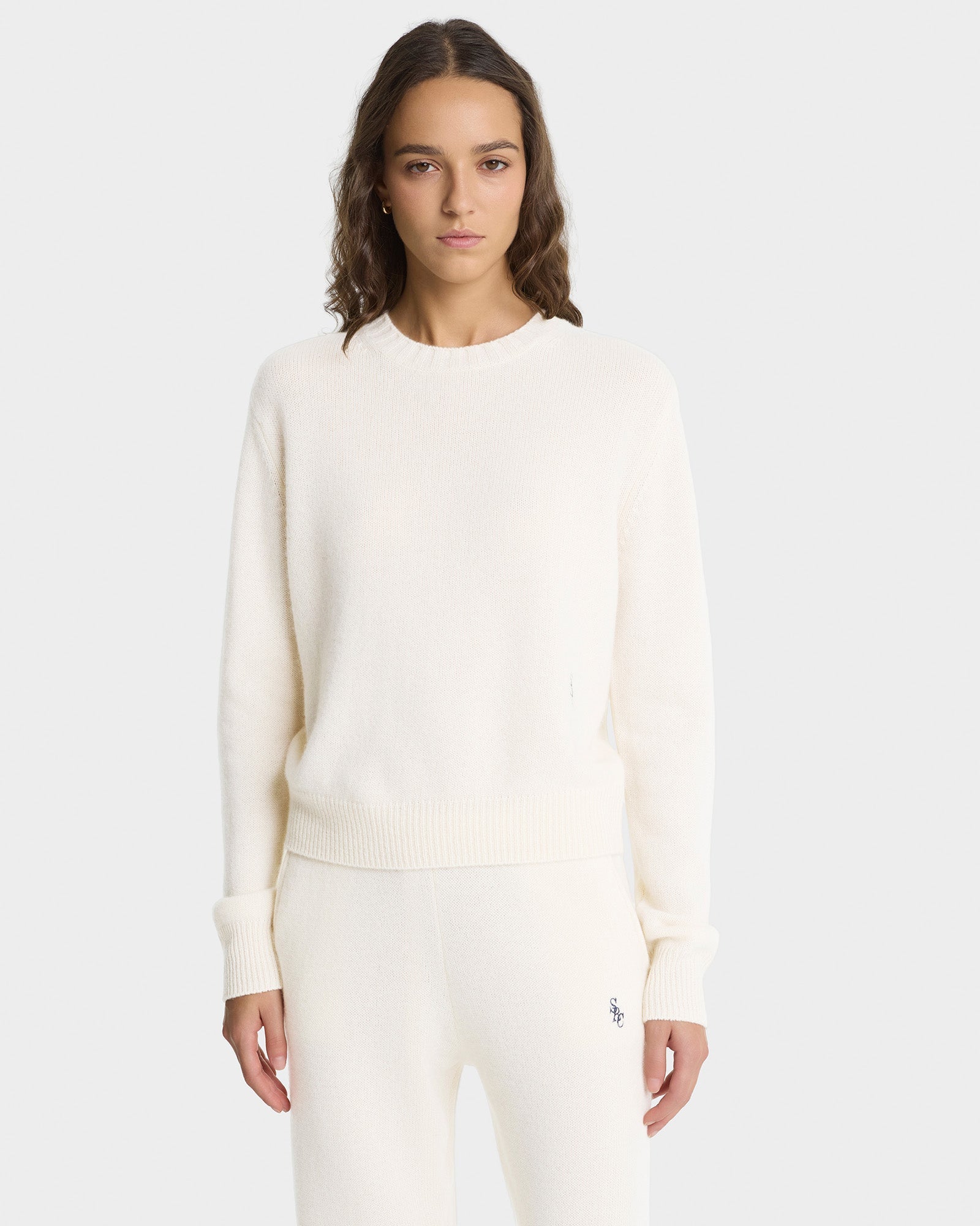 SRC Cashmere Trousers - Ecru
