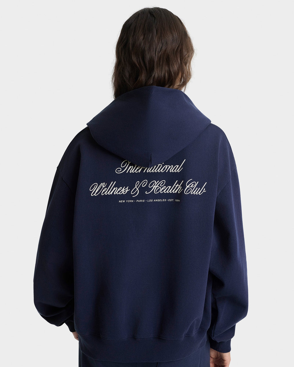 International Zip Hoodie - Navy