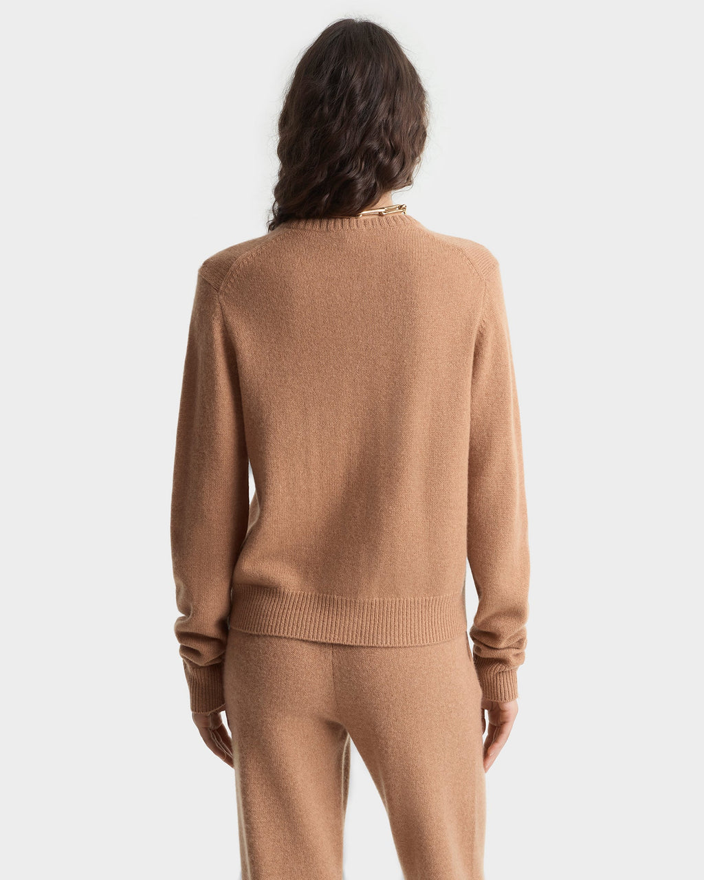 SRC Cashmere Cardigan - Camel