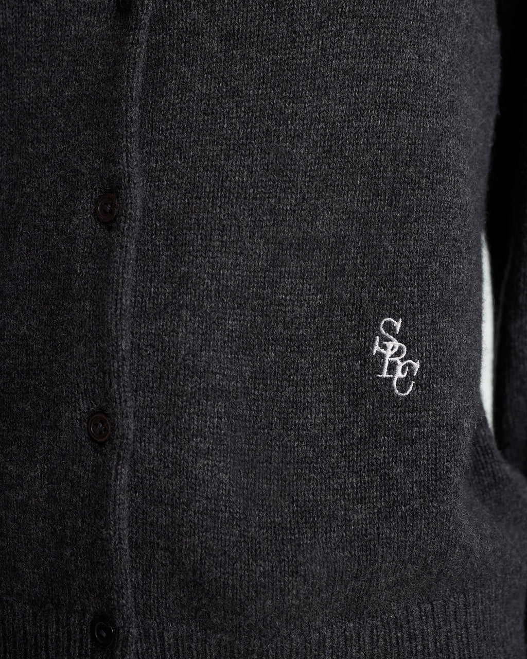 SRC Cashmere Cardigan - Dark Grey